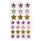 12 Packs: 25 ct. (300 total) Sparkle Mix Star Stickers by Recollections™